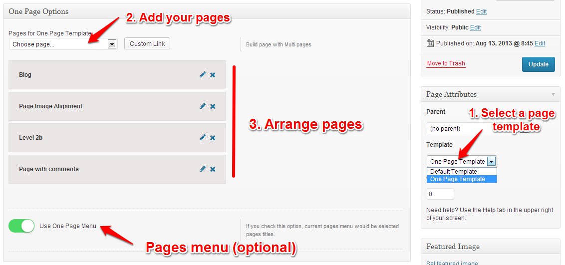 Page Options